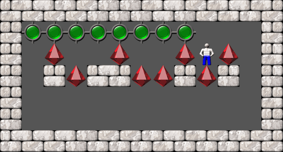 Сокобан Bugs collection 2 уровень 37